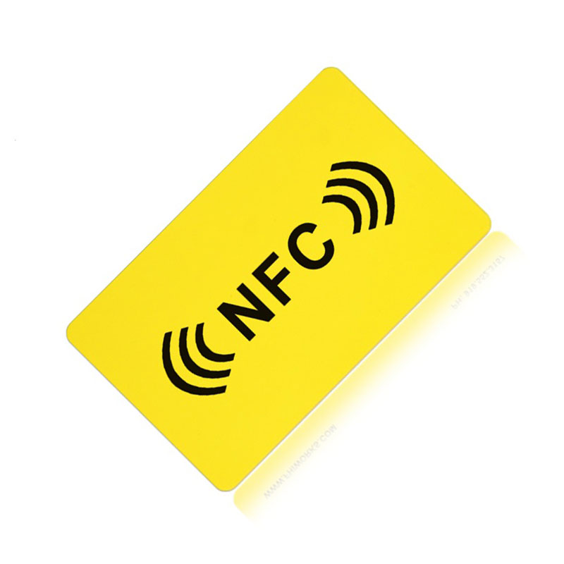 13,56MHZ Maiztasuna Plastikozko RFID Nfc Kontakturik gabeko Ordainketa Segurtasuna nfc Txartel Adimenduna